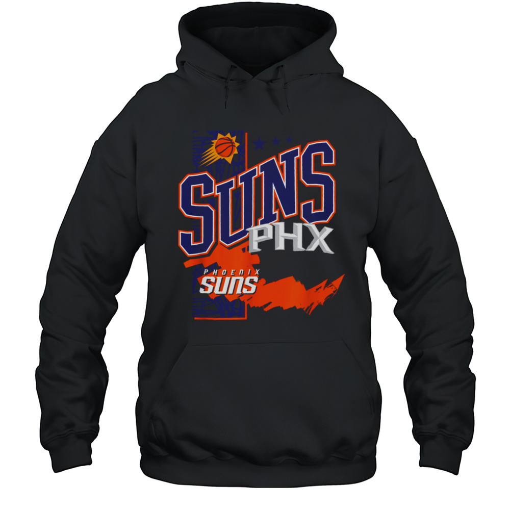 NBA Official Phoenix Suns Barred Player T Shirt Unisex Hoodie