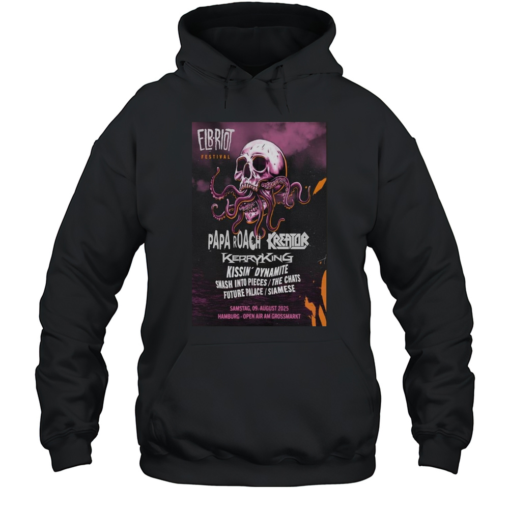 Papa Roach Open Air Am Grossmarkt Aug 9 2025 Shirt Unisex Hoodie