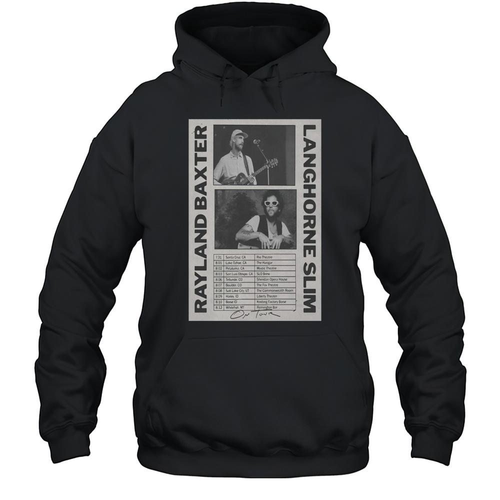 RayLand Baxter Summer Tour 2025 Poster T-Shirt Unisex Hoodie