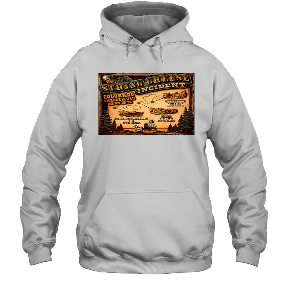 The String Cheese Incident 2025 Tour Colorado Shirt Unisex Hoodie