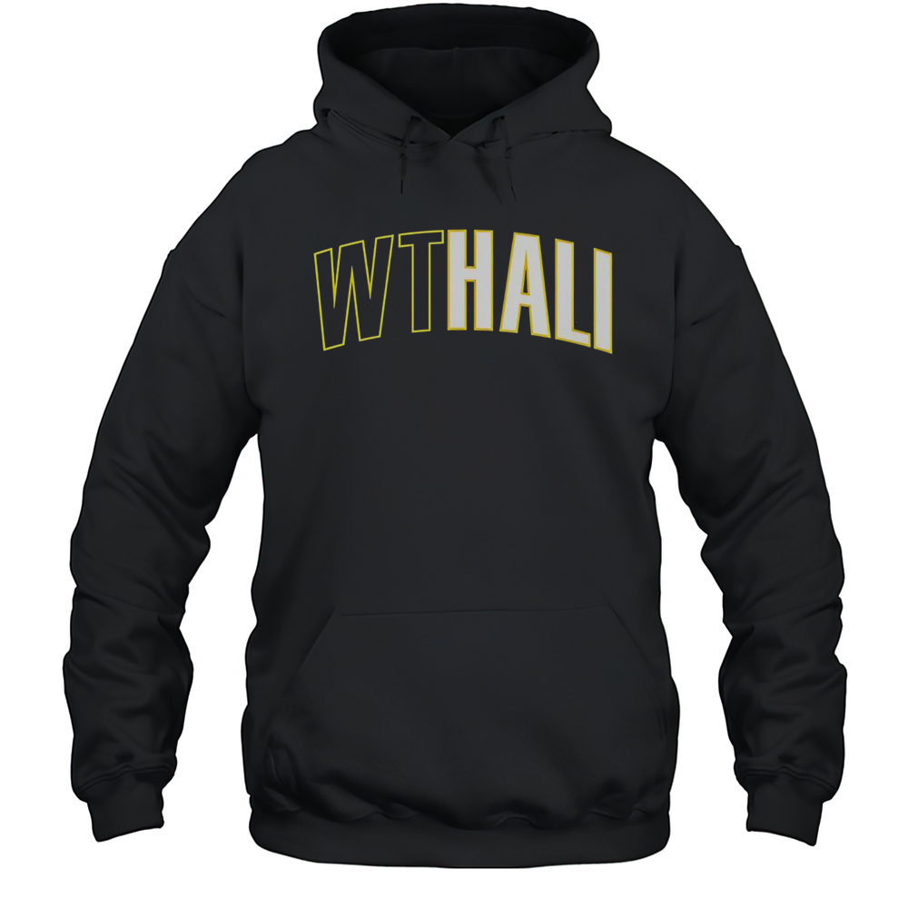 Tyrese Haliburton Indiana Pacers WTHali Text T-Shirt Unisex Hoodie