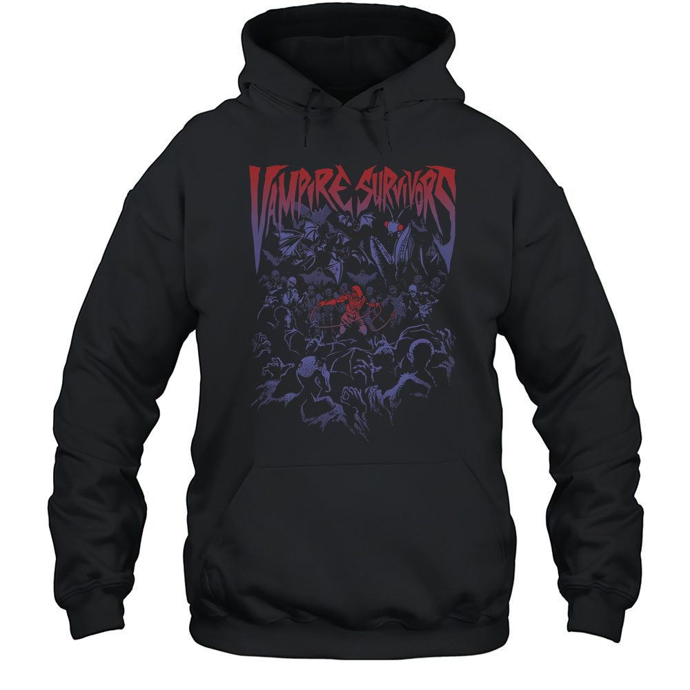 Vampire Survivors Swarm Limited 2025 T-Shirt Unisex Hoodie