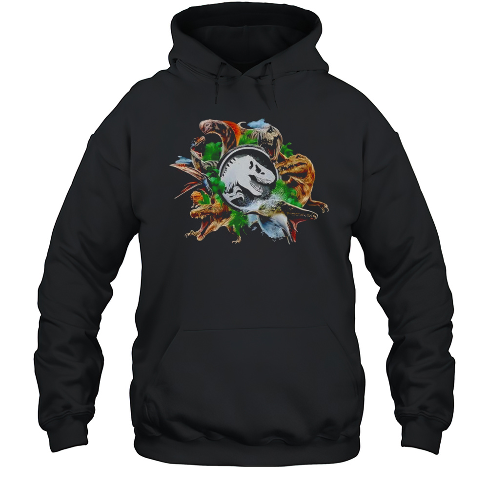 2025 Jurassic World Rebirth Dinosaurs T-Shirt Unisex Hoodie