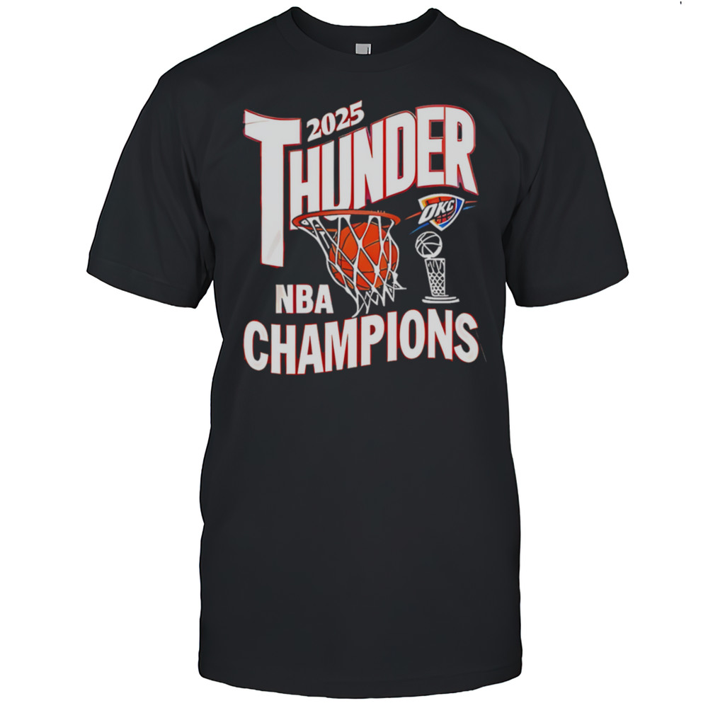 2025 Thunder NBA Champions Shirt