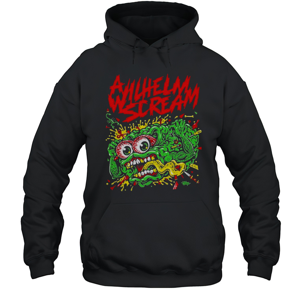 A Wilhelm Scream Jimbo Brain T-shirt Unisex Hoodie