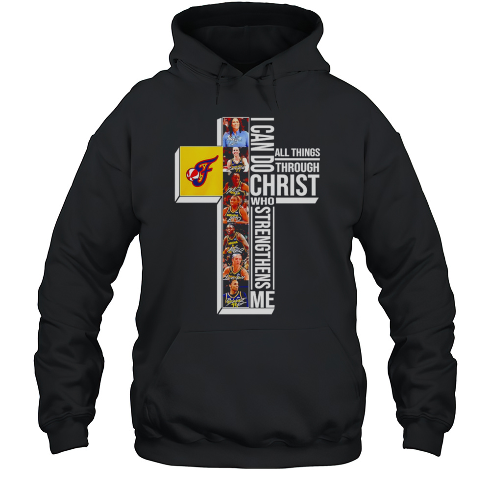 All Things Through Indiana Fever Shirt Unisex Hoodie