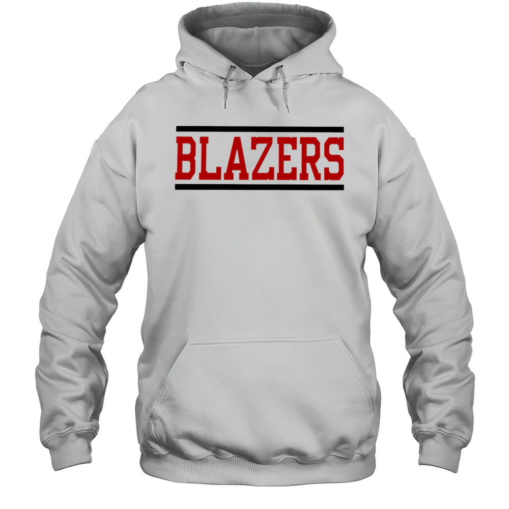 Blazers Horizontal Lines Shirt Unisex Hoodie