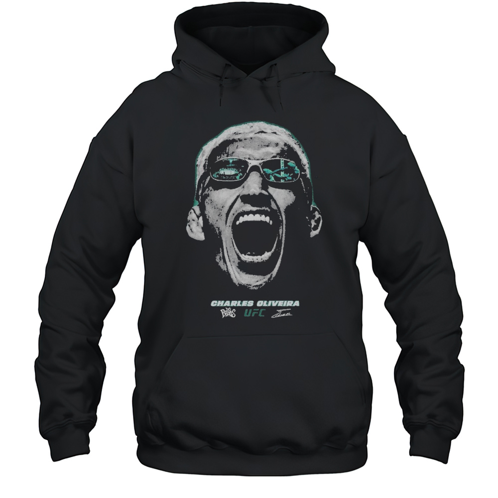 Charles Oliveira Fight Vision Boxy T-Shirt Unisex Hoodie