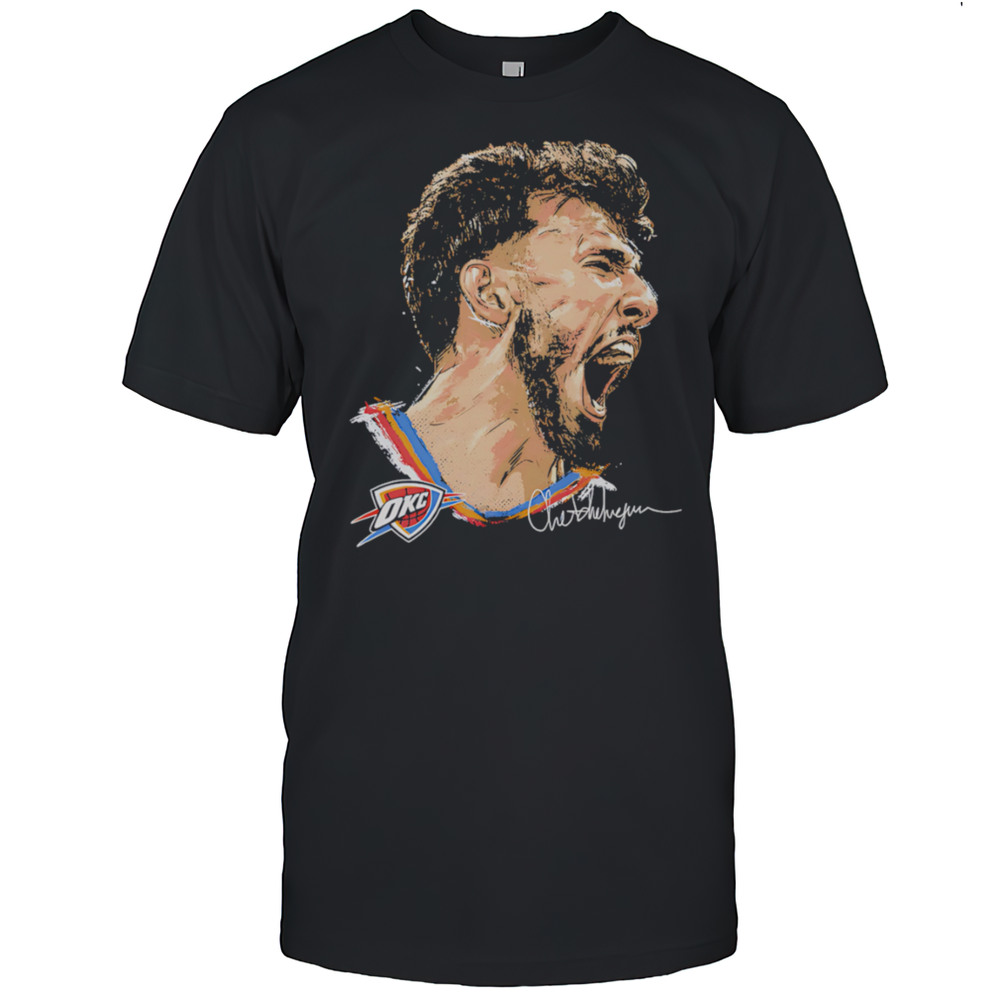 Chet Holmgren Oklahoma City Thunder Scream Shirt
