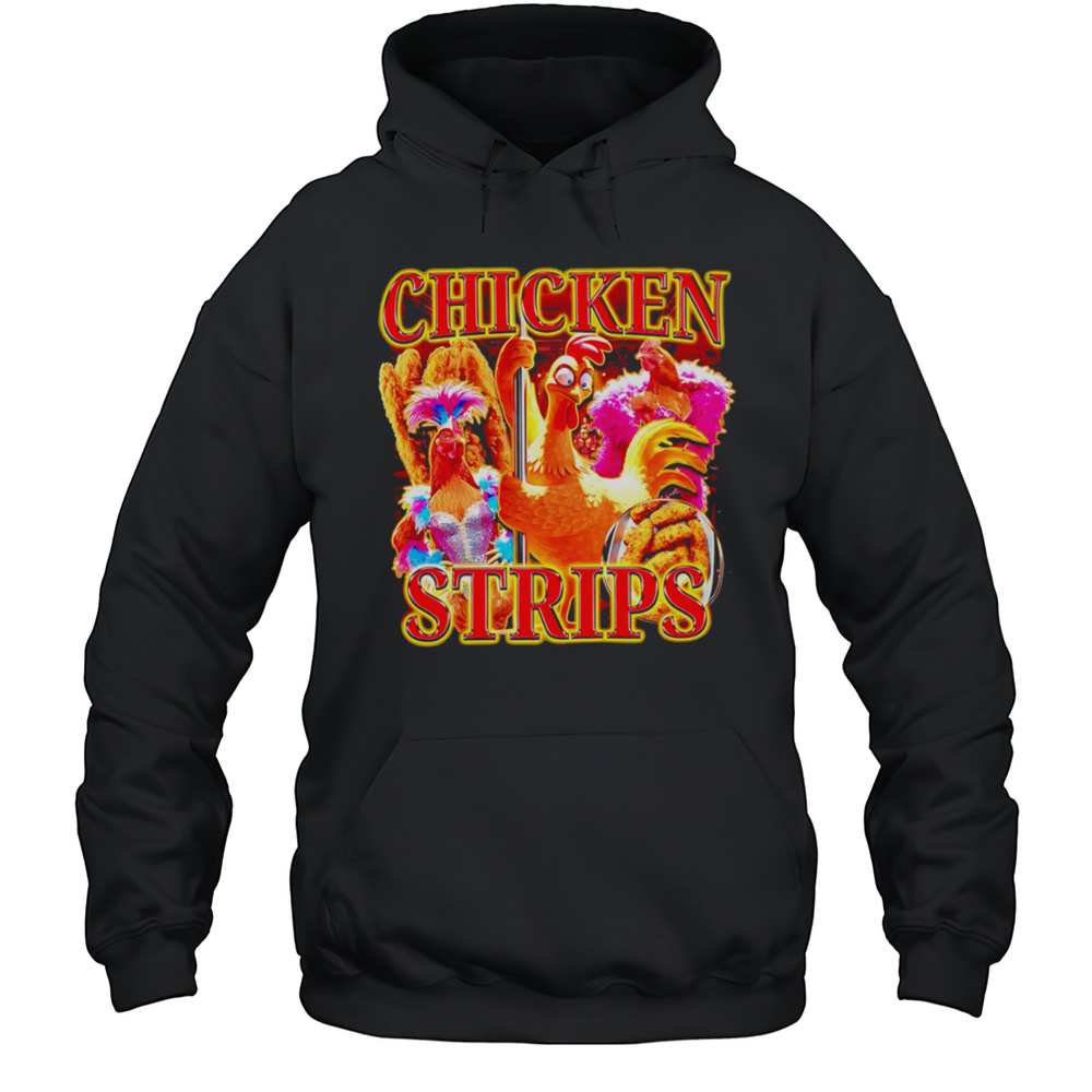 Chicken Strips Graphic Funny Shirt Unisex Hoodie