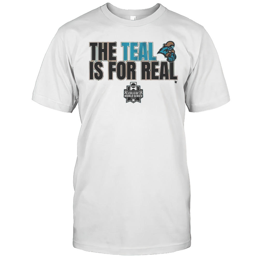 Coastal Carolina Baseball The Teal Is For Real Shirt