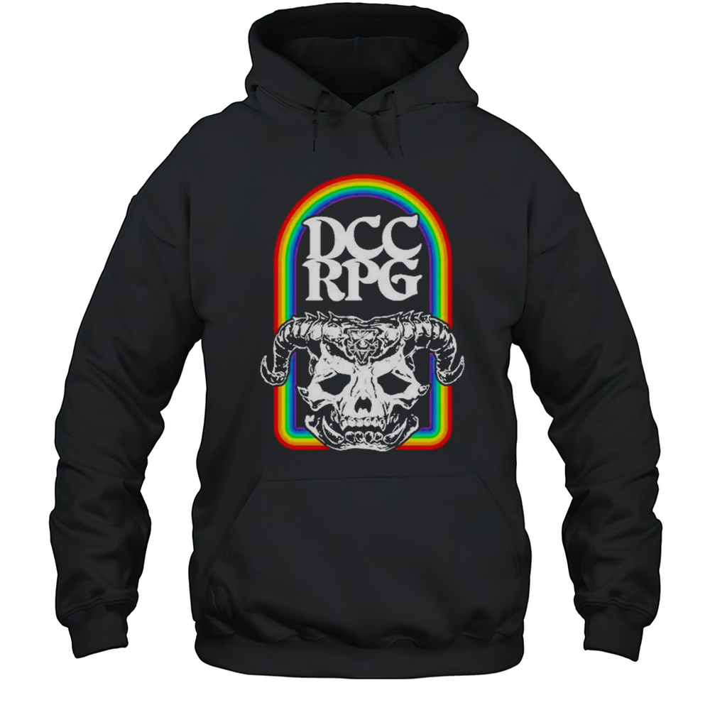 DCC Rainbow Pride Demon Skull 2025 T-Shirt Unisex Hoodie