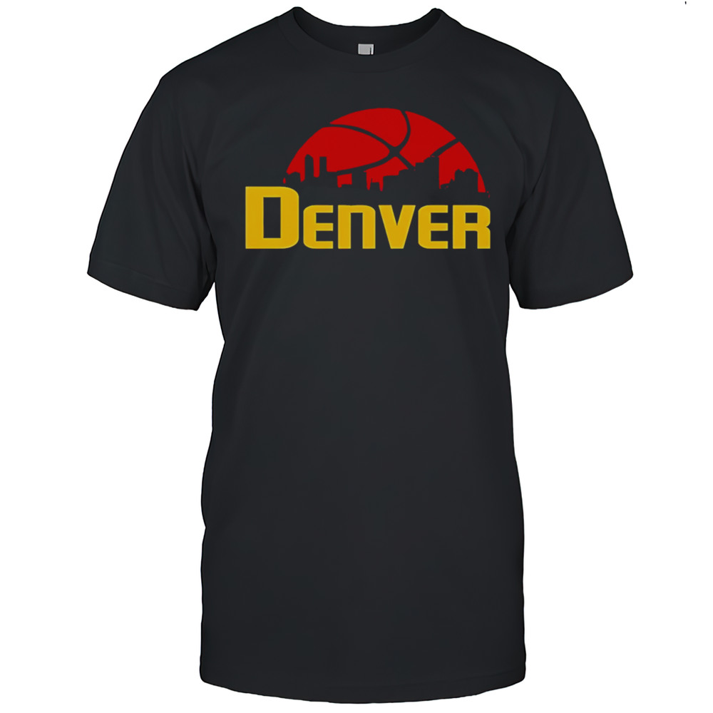 Denver Nuggets Cityscape Skyline Style 2025 Shirt