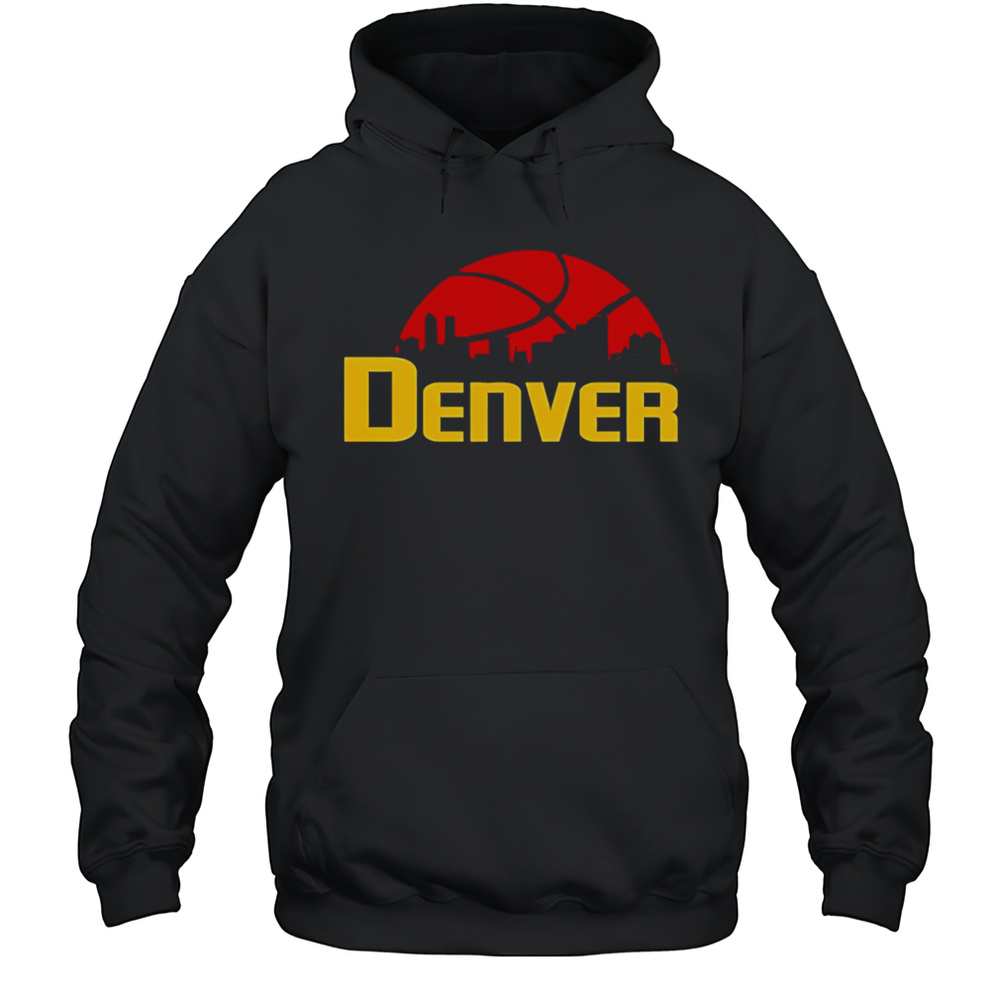Denver Nuggets Cityscape Skyline Style 2025 Shirt Unisex Hoodie