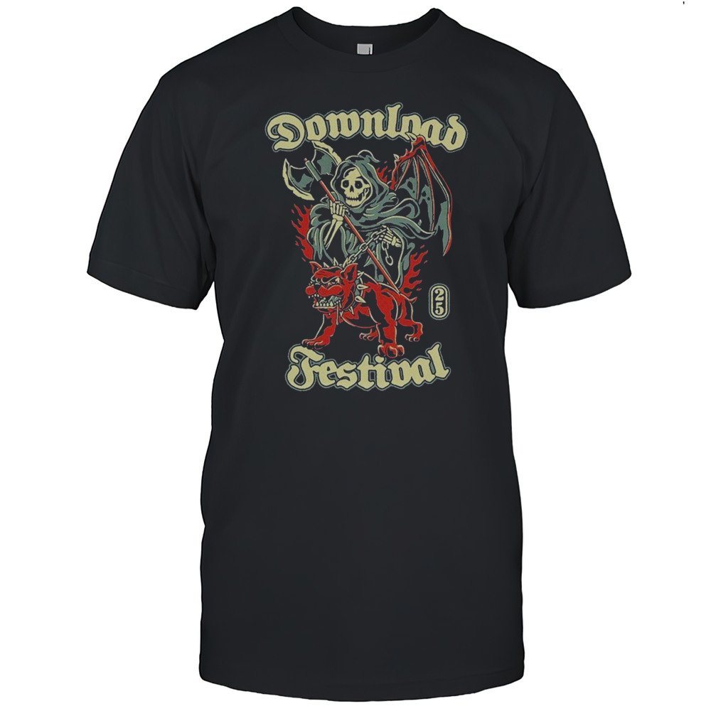 Download Festival 2025 Reaper T-shirt