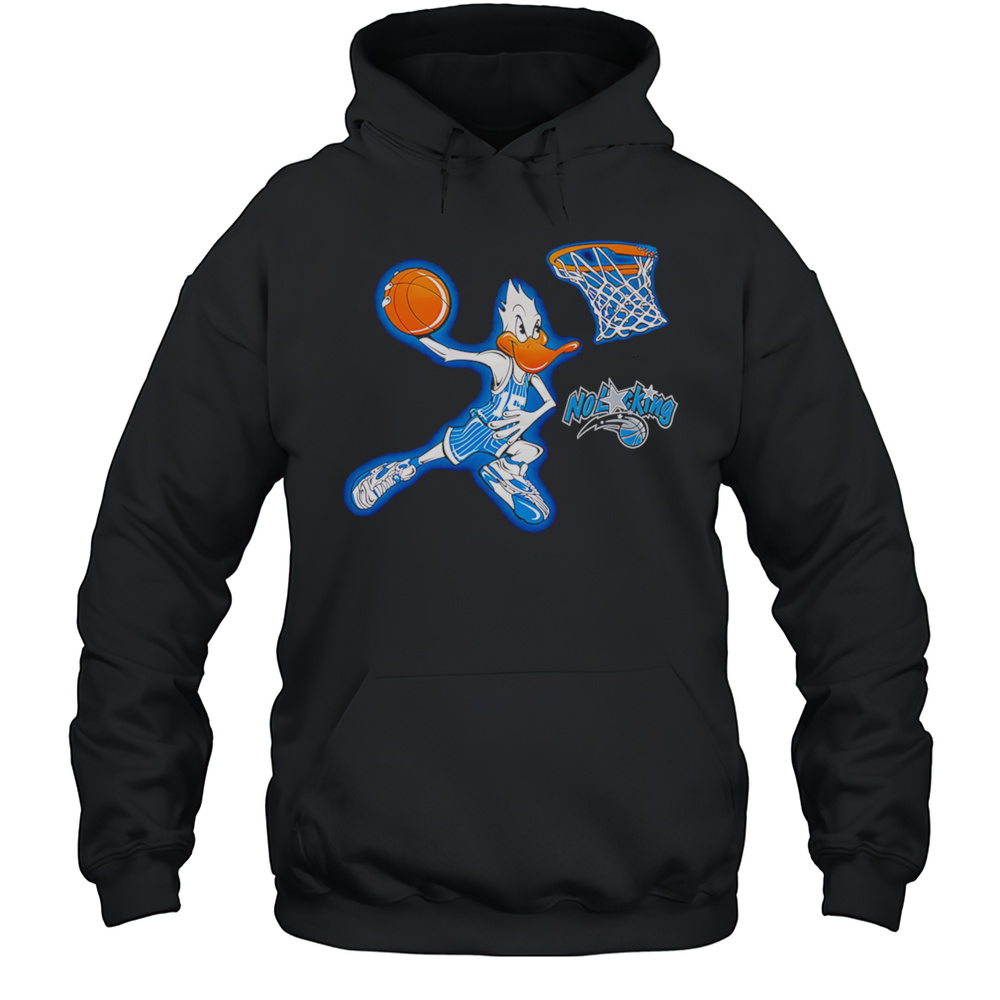 Dunking Duck Basketball Shirt Unisex Hoodie