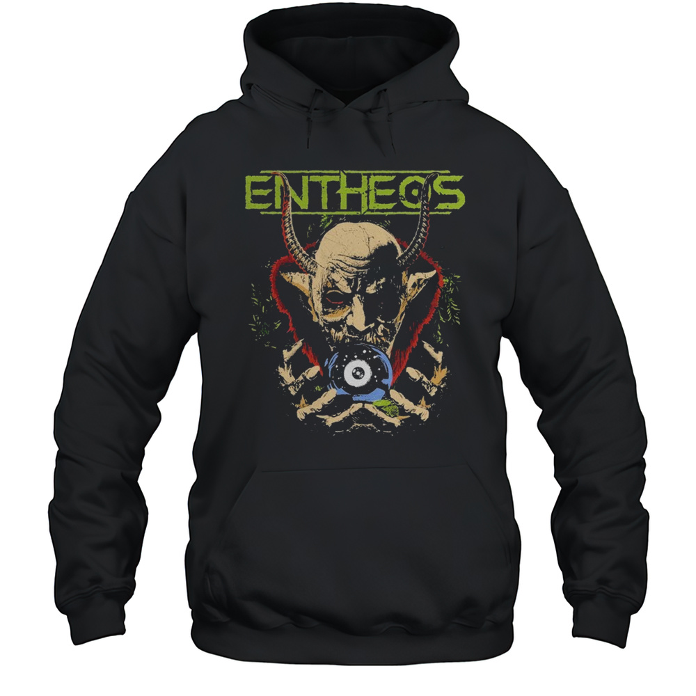 Entheos Entheos Unholy Night Skull T-shirt Unisex Hoodie