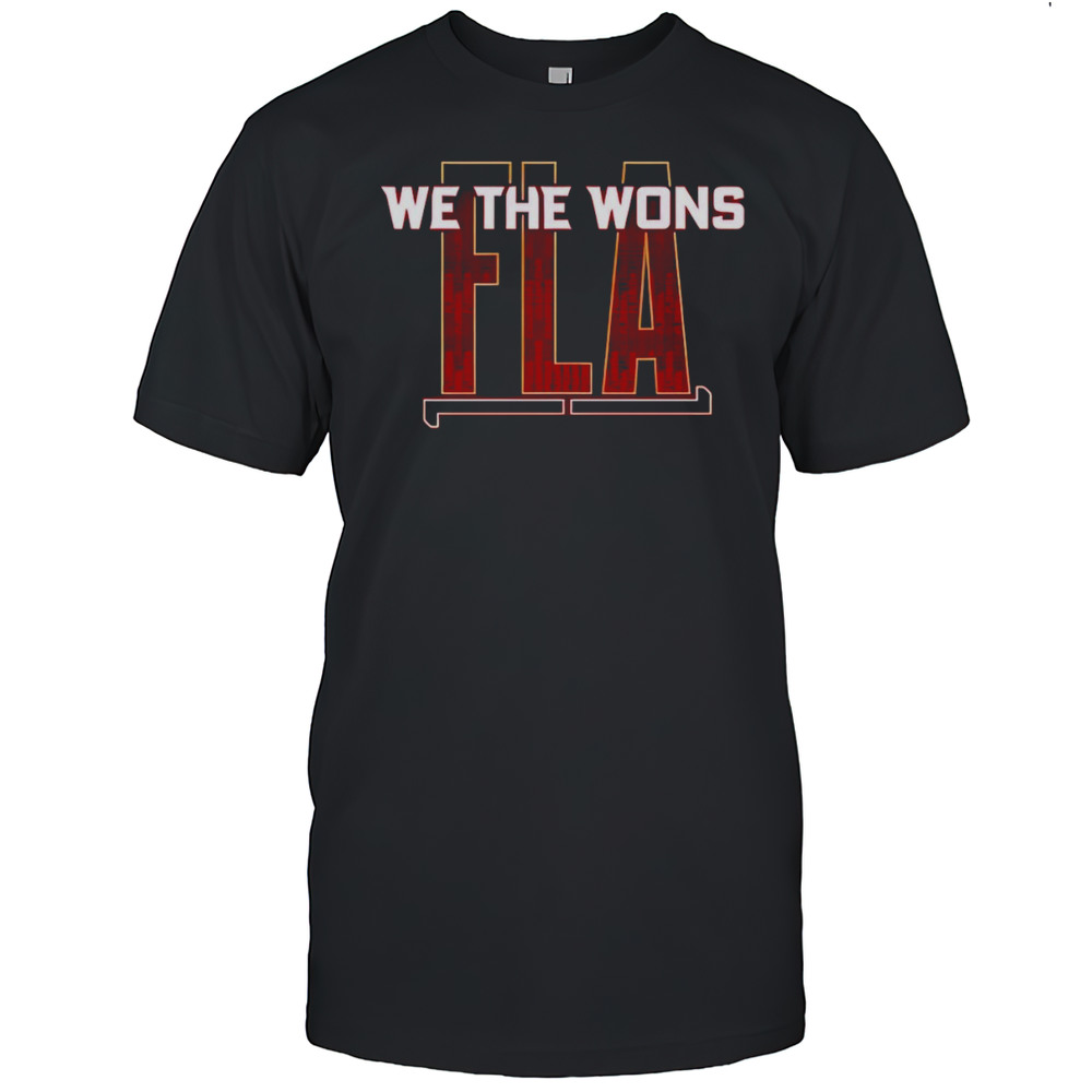 FLA We The Wons Florida Panthers NHL Hockey Shirt
