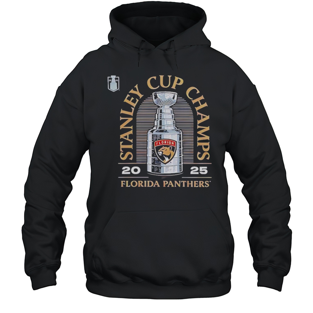 Florida Panthers NHL Hockey Stanley Cup Champs 2025 Shirt Unisex Hoodie