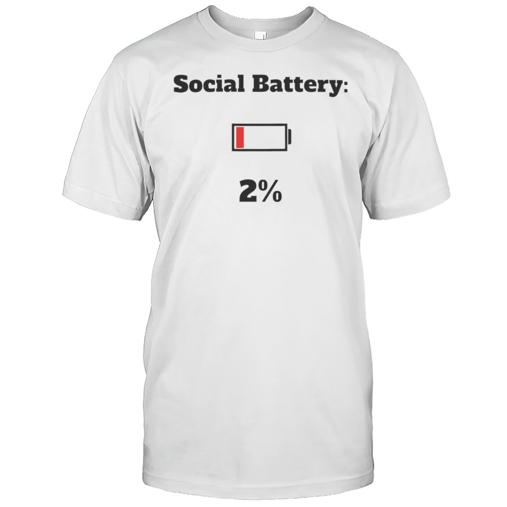 Gen Z Social Battery 2 Shirt