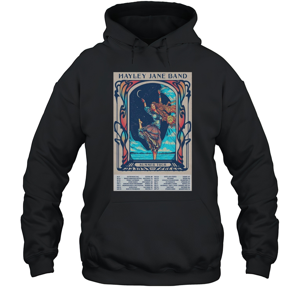 Hayley Jane Band Summer 2025 Shows Poster T-Shirt Unisex Hoodie