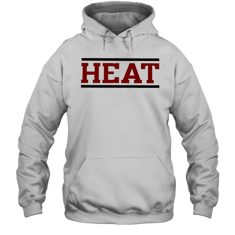 Heat Horizontal Lines Shirt Unisex Hoodie