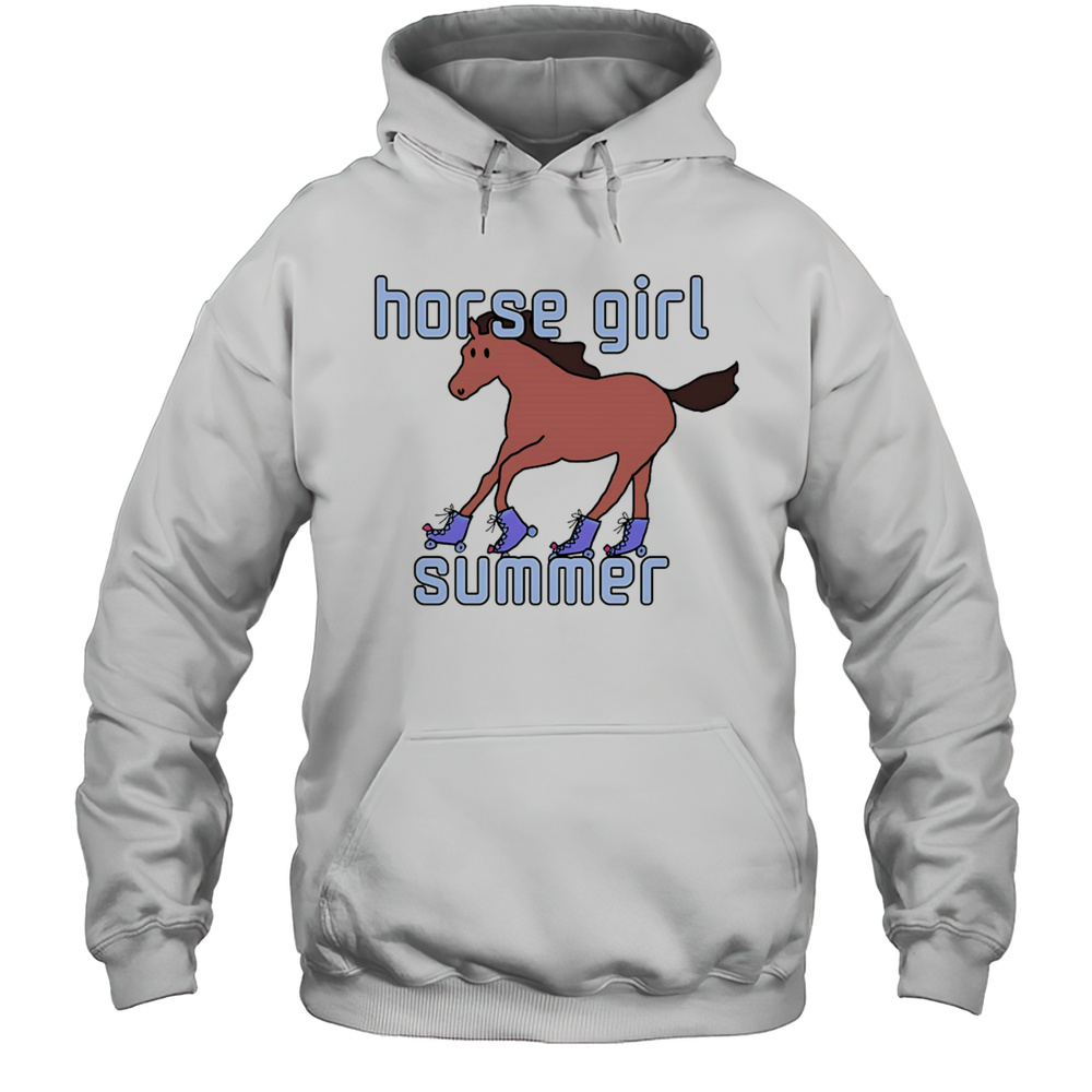 Horse Girl Summer Shirt Unisex Hoodie