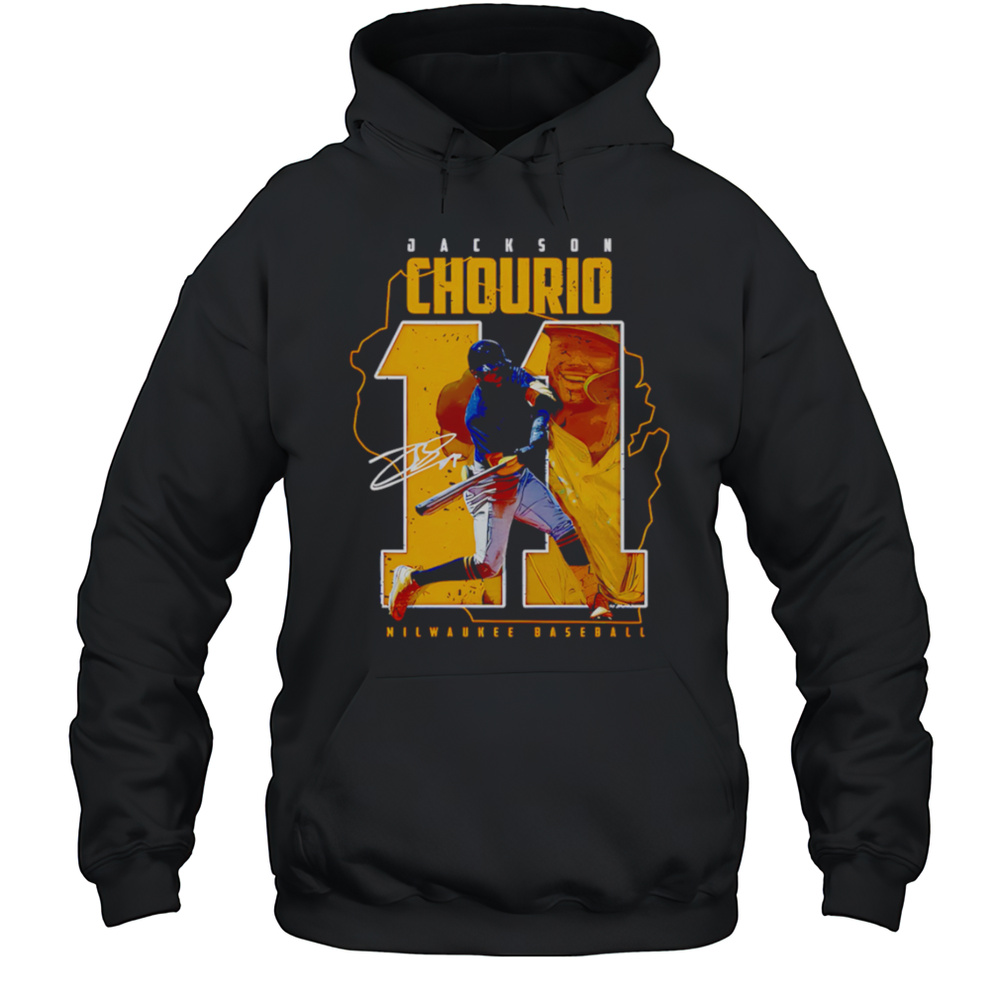 Jackson Chourio Milwaukee Player Number Shirt Unisex Hoodie