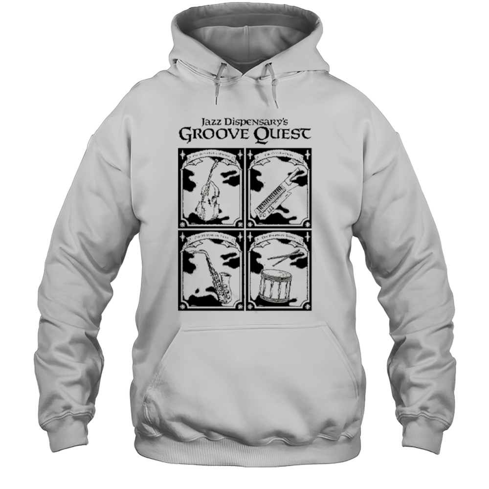 Jazz Dispensary Groove Quest T-Shirt Unisex Hoodie