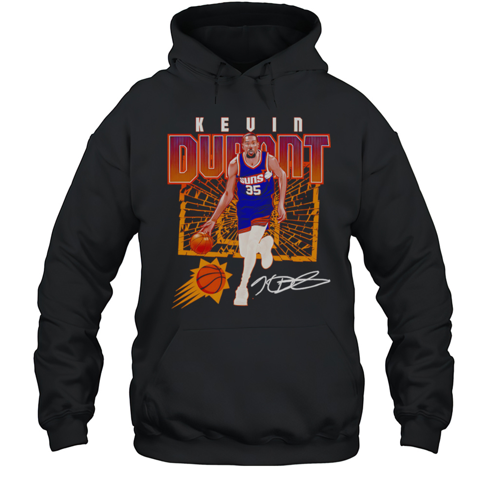 Kevin Durant Phoenix Suns Shattered Shirt Unisex Hoodie