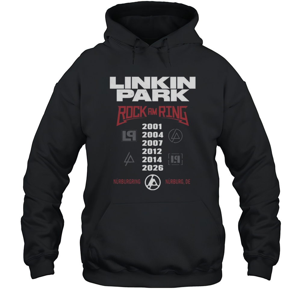 Linkin Park Exclusive In Rock Am Ring At Nrburgring In Nurburg Germany On June 5th 7th 2026 Shirt Unisex Hoodie