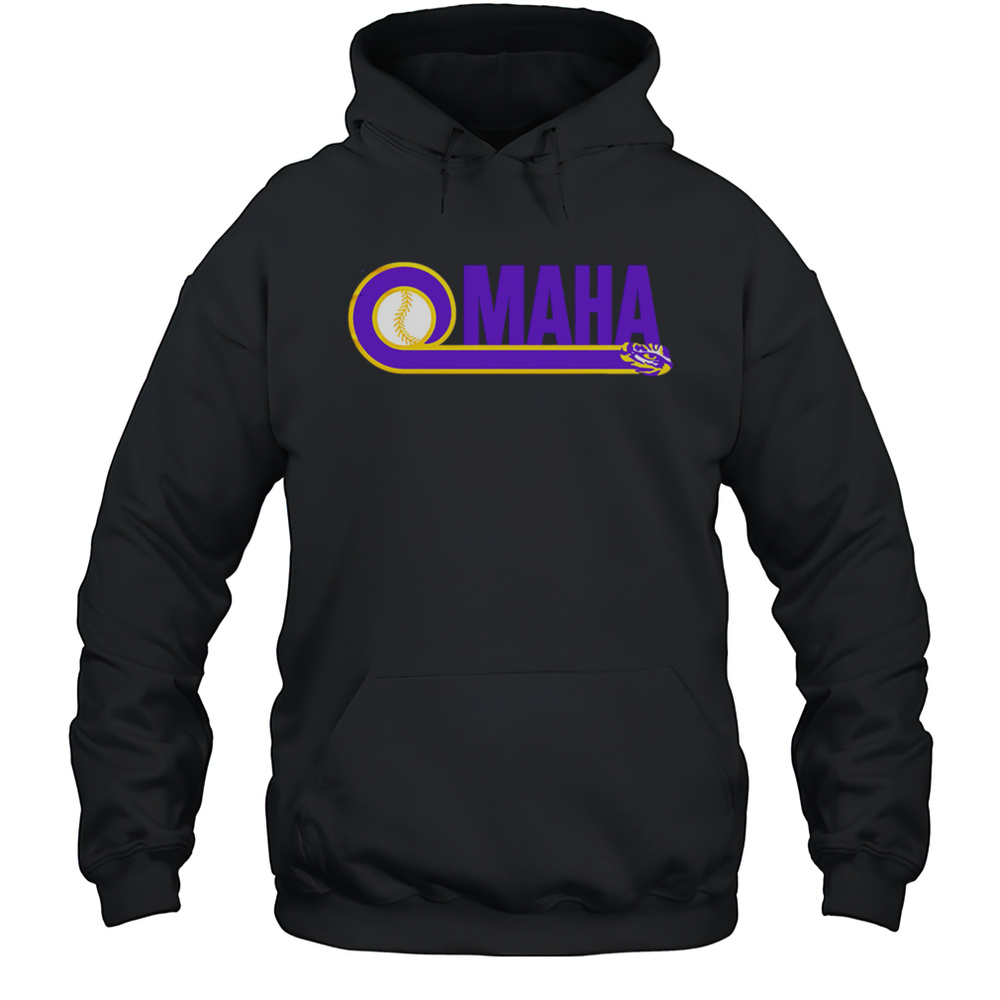 LSU Tigers OMAHA College World Series 2025 Shirt Unisex Hoodie