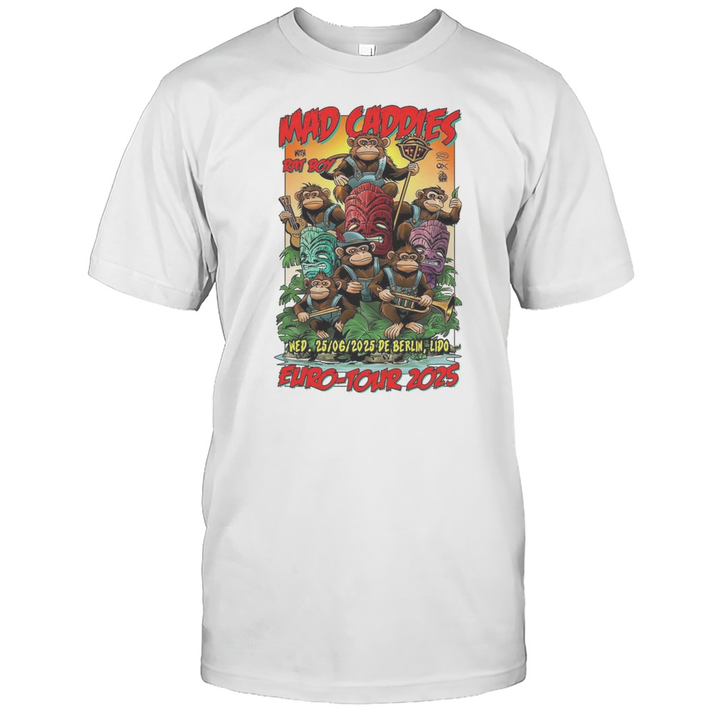 Mad Caddies X Rat Boy Lido Berlin Poster June 25 2025 Shirt
