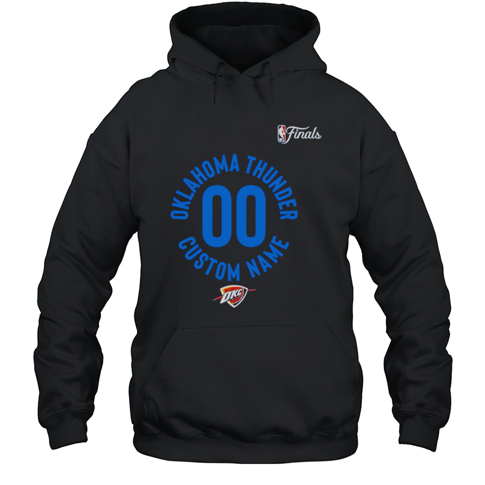 Oklahoma City Thunder Circle NBA Finals 00 Shirt Unisex Hoodie