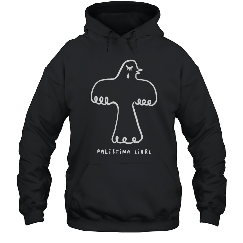 Palestina Libre Ms Paz T-shirt Unisex Hoodie