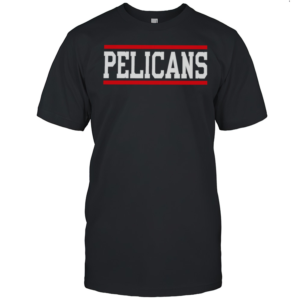 Pelicans Horizontal Lines Shirt