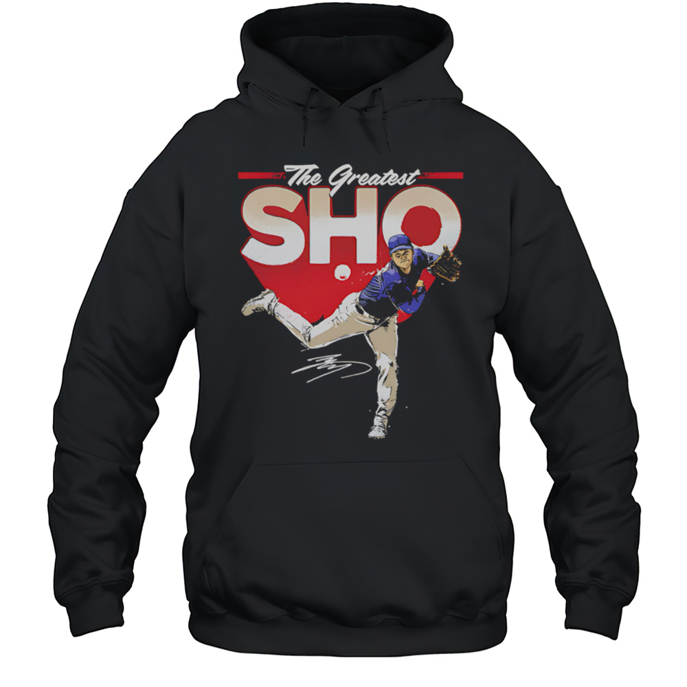 Shohei Ohtani Los Angeles D The Greatest Sho Bold Shirt Unisex Hoodie