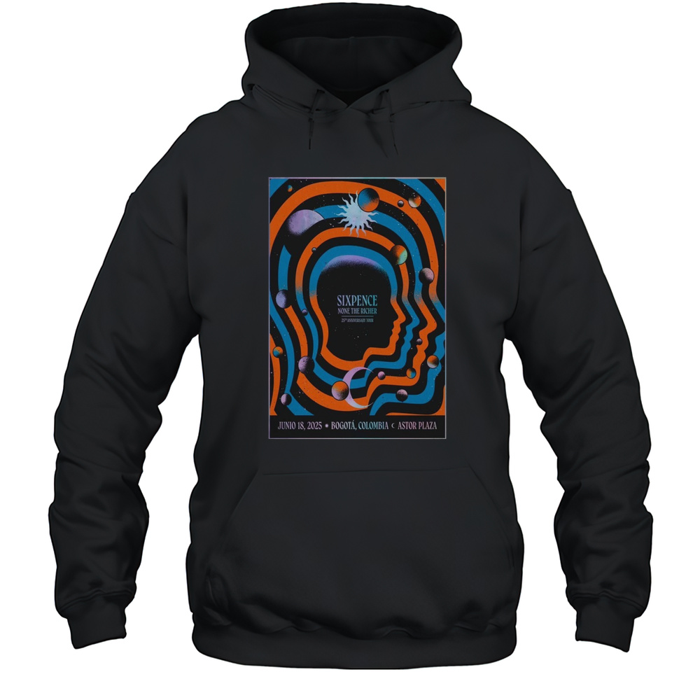 Sixpence Leigh Nash Jun 18 2025 In Bogota Colombia Poster T-Shirt Unisex Hoodie