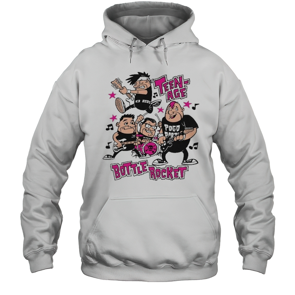 Teenage Bottlerocket Bottle Rocket Flintstones T-shirt Unisex Hoodie