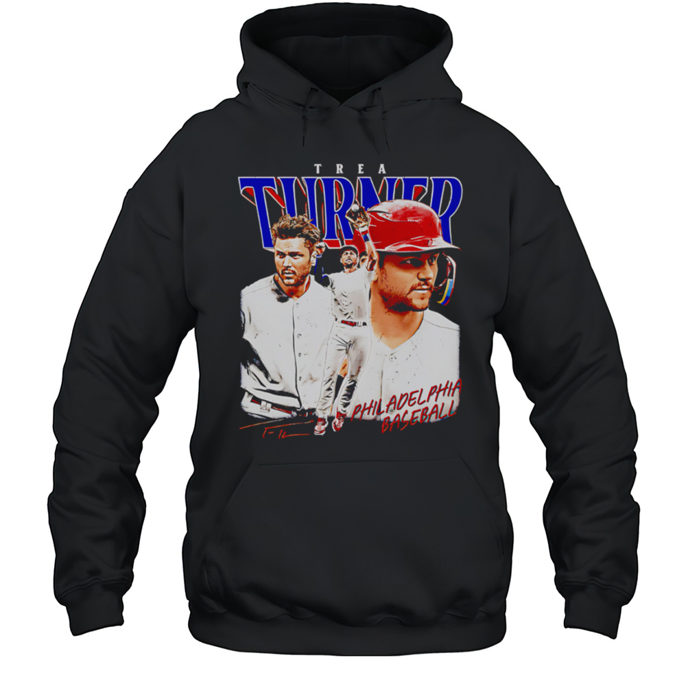 Trea Turner Philadelphia Vintage Shirt Unisex Hoodie