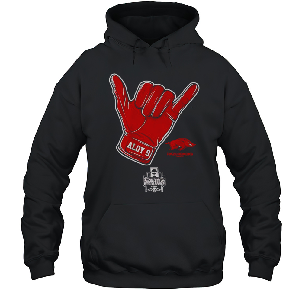 Wehiwa Aloy CWS Shaka Arkansas Baseball Shirt Unisex Hoodie