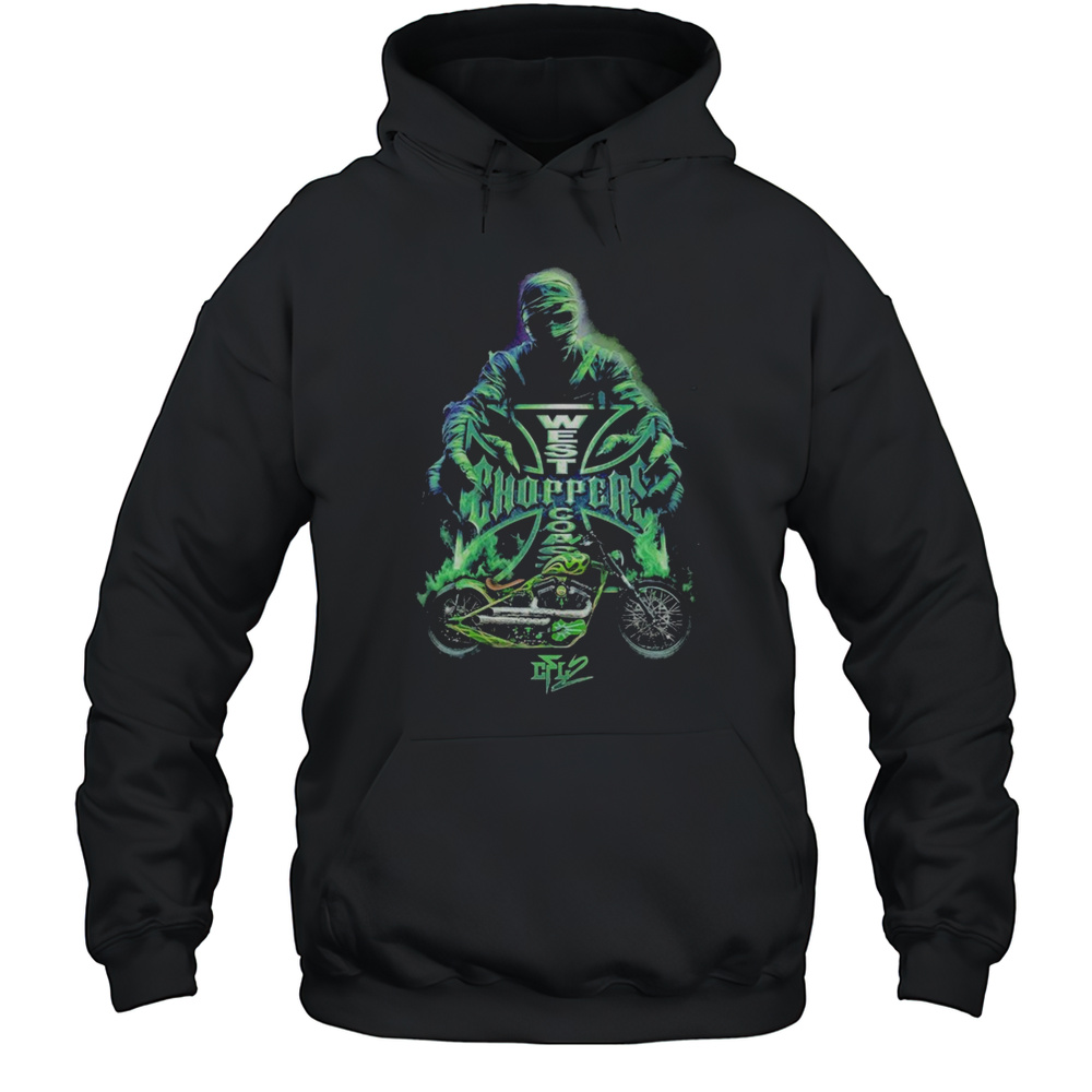 West Coast Choppers Tied Up Motor T-shirt Unisex Hoodie