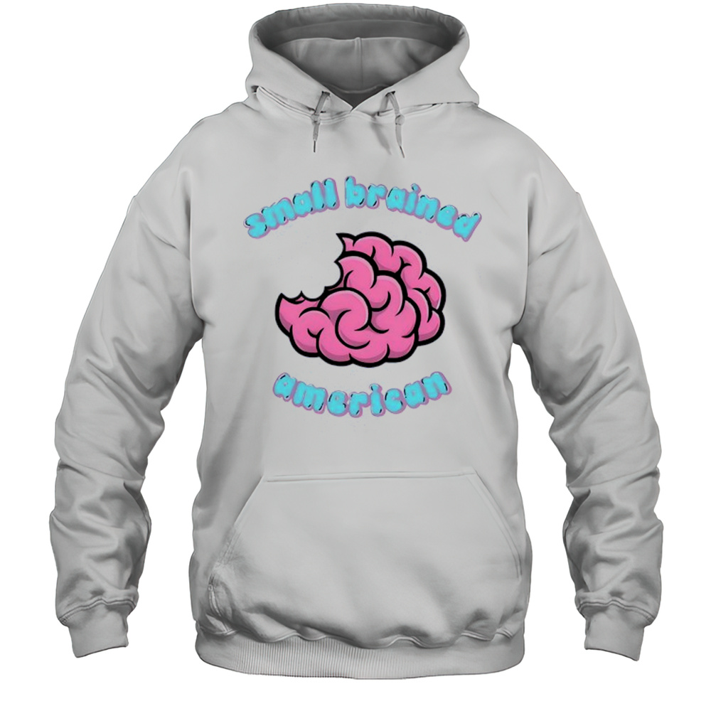 Conner Mcbee Sba Small Brained American T-Shirt Unisex Hoodie