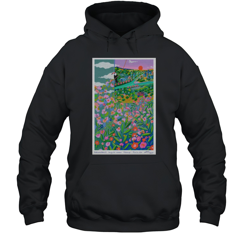 Khruangbin Stage AE Pittsburgh June 21 2025 Poster T-Shirt Unisex Hoodie