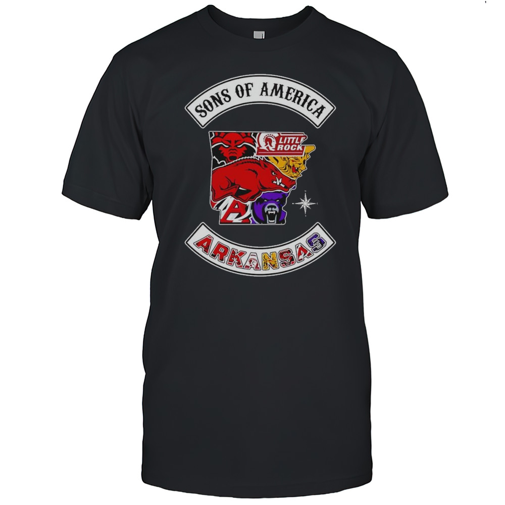 Sons Of America Arkansas Sports Shirt