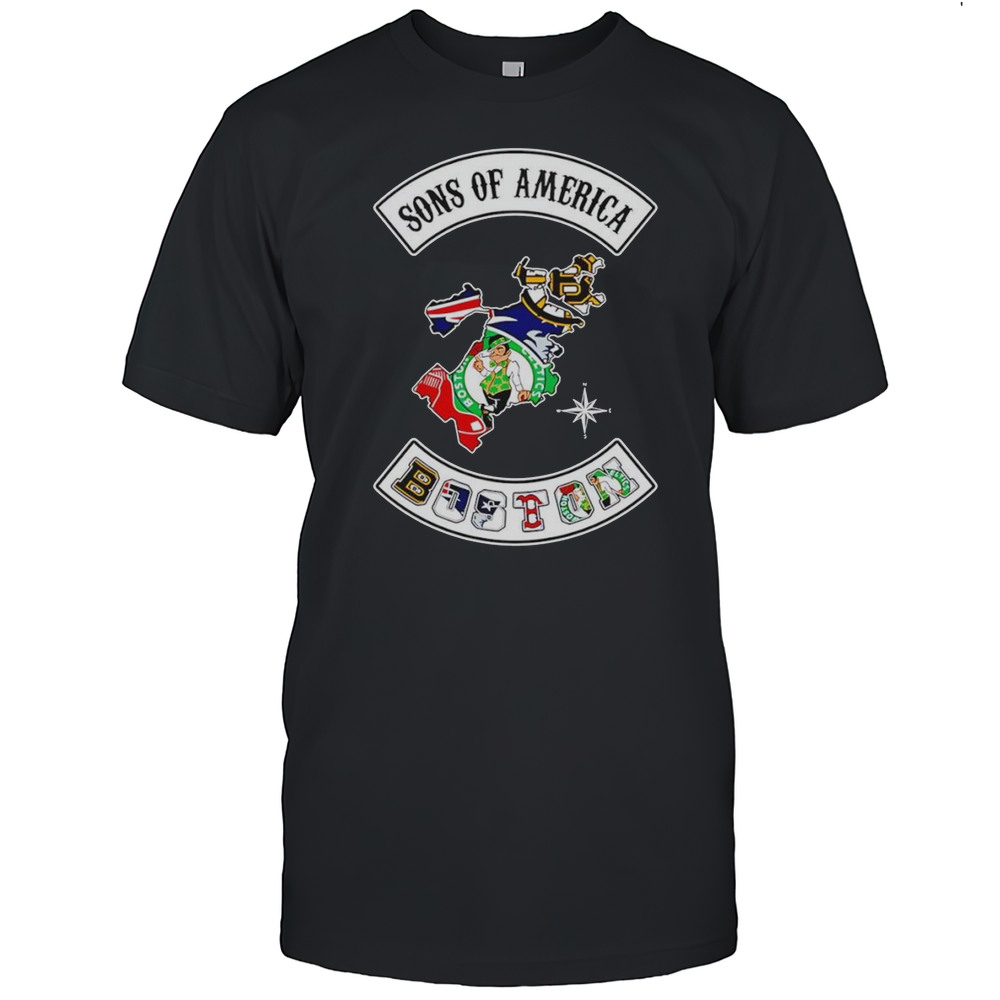 Sons Of America Boston Sports Shirt