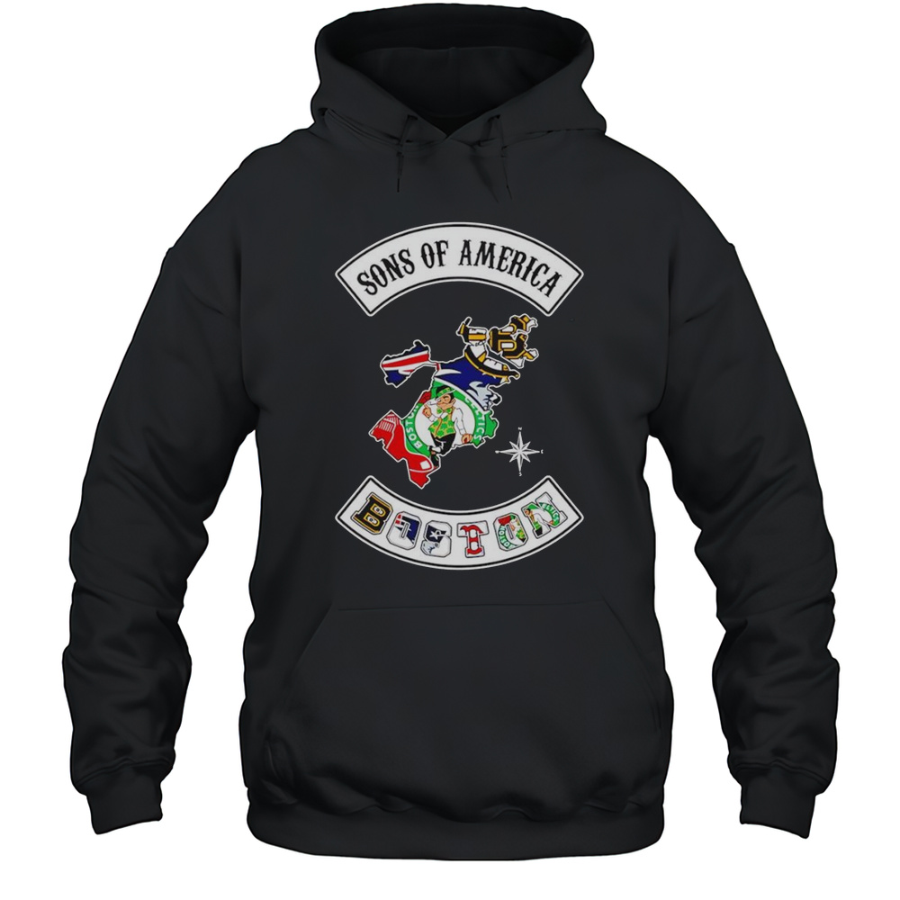 Sons Of America Boston Sports Shirt Unisex Hoodie