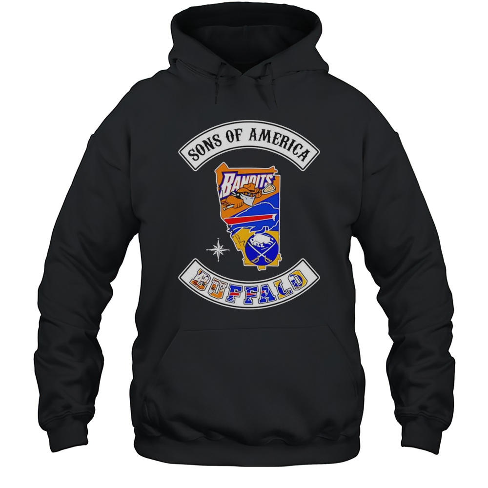 Sons Of America Buffalo Sports Shirt Unisex Hoodie