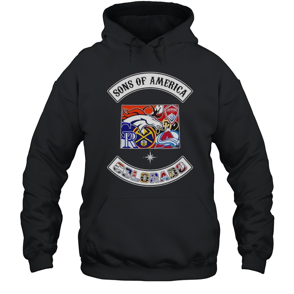 Sons Of America Colorado Sports Shirt Unisex Hoodie