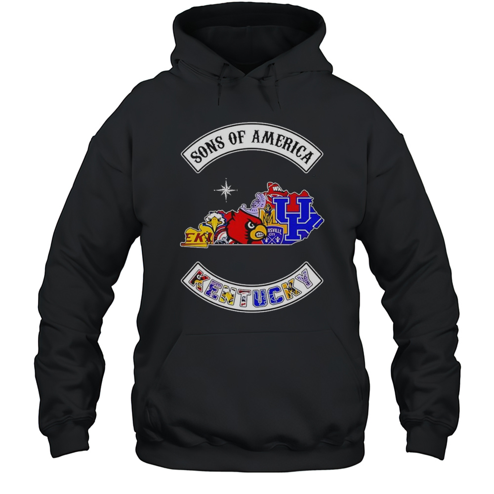 Sons Of America Kentucky Sports Shirt Unisex Hoodie